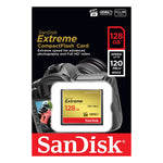 128Gb Extreme Compactflash Card With (Write) 85Mb/S And (Read)120Mb/S