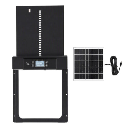 Automatic Chicken Coop Door Solar Powered 37x5x30.5cm