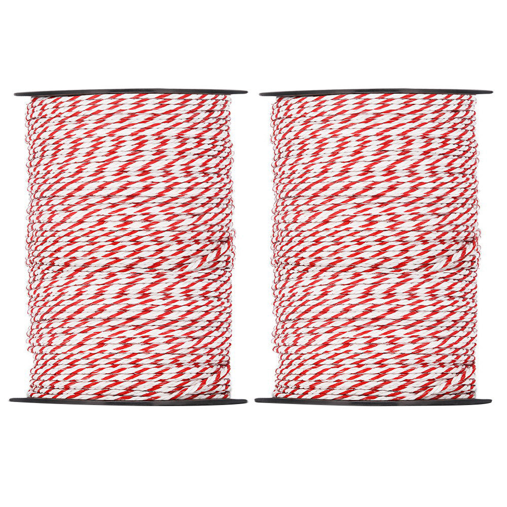 Electric Fence Poly Rope 2X 500M