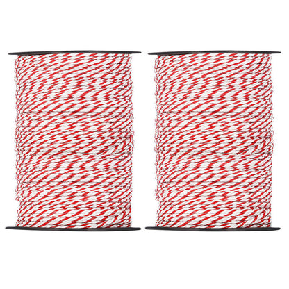 Electric Fence Poly Rope 2X 500M