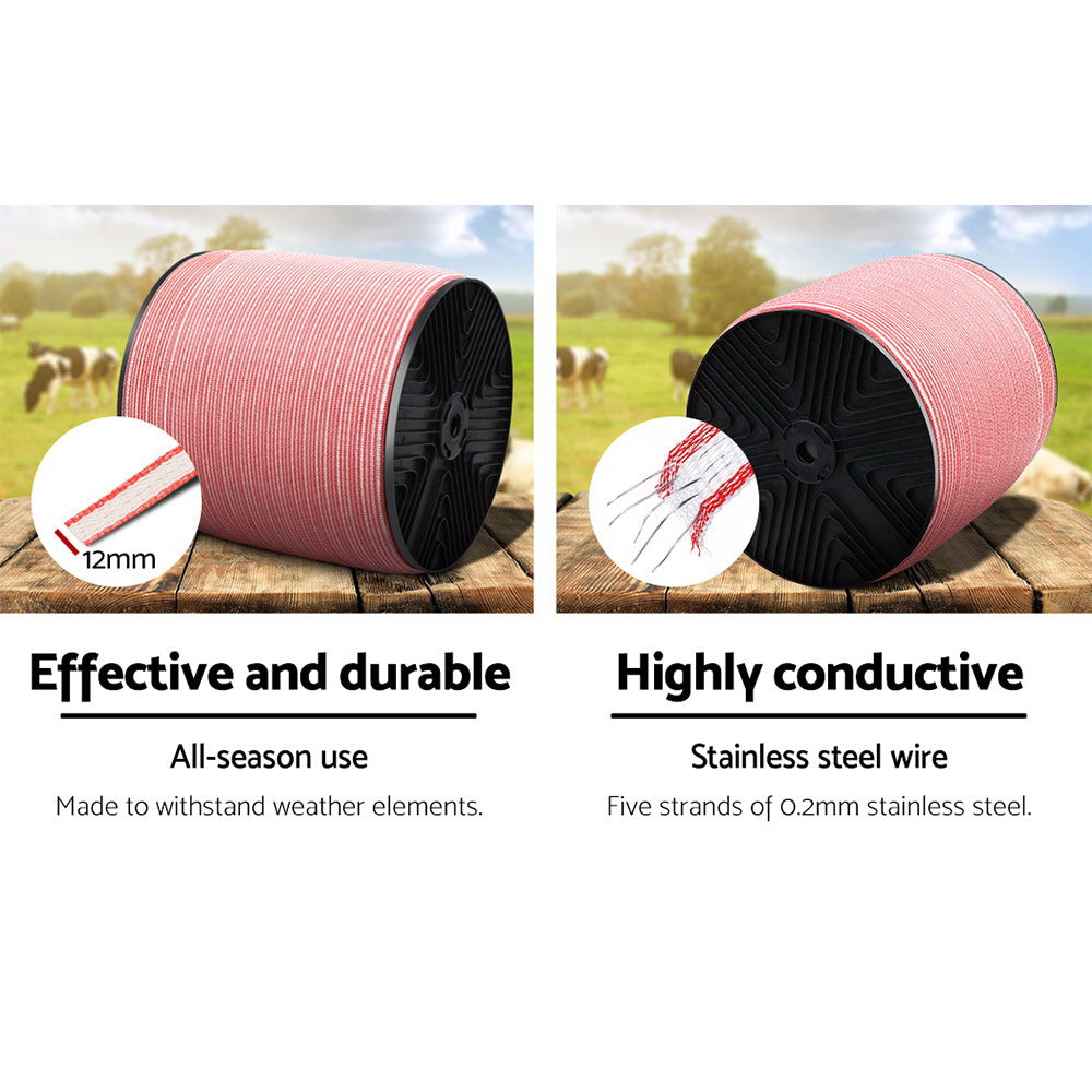 Electric Fence Poly Tape 1200M