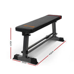 Everfit Weight Bench Flat Multi-Station Home Gym Squat Press Benches Fitness