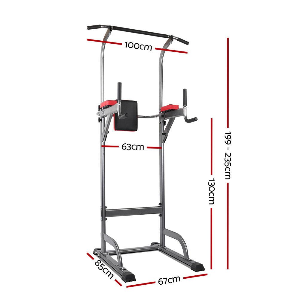 Weight Bench Chin Up Tower Bench Press Home Gym Wokout 200Kg Capacity
