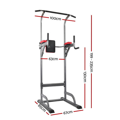 Weight Bench Chin Up Tower Bench Press Home Gym Wokout 200Kg Capacity