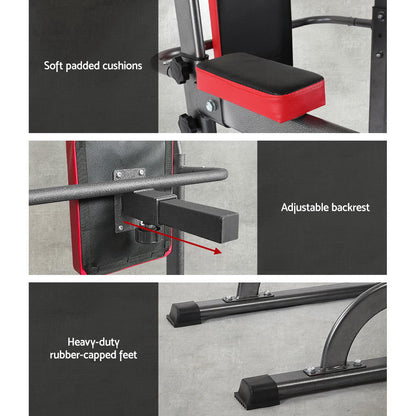 Weight Bench Chin Up Tower Bench Press Home Gym Wokout 200Kg Capacity