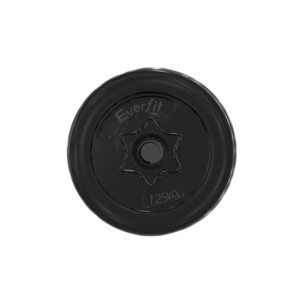 7KG Dumbbell Set Weight Plates Home Gym Fitness Exercise