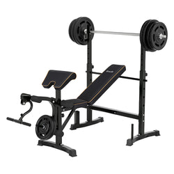 Weight Bench 10 In 1 Bench Press Home Gym Station 330Kg Capacity