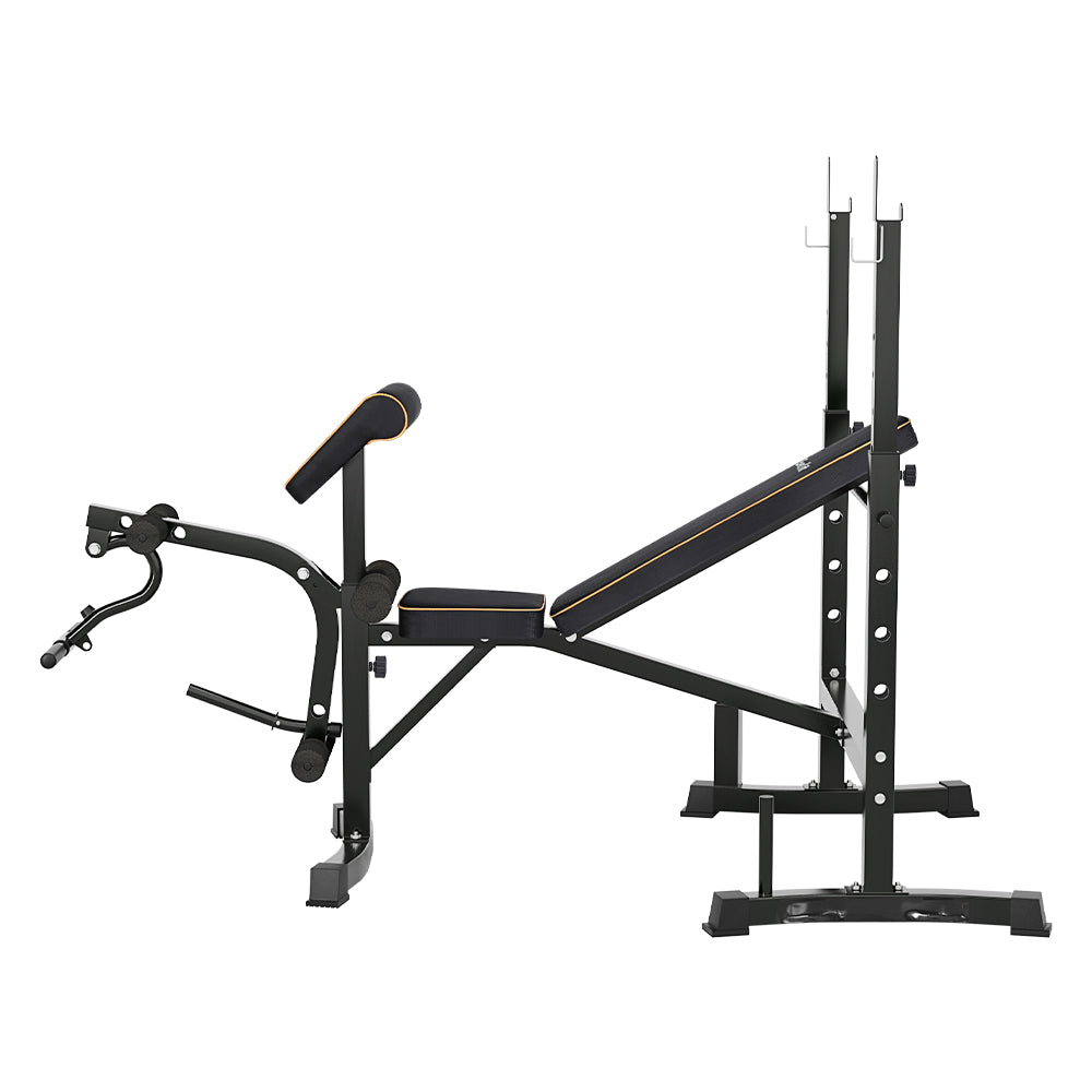 Weight Bench 10 In 1 Bench Press Home Gym Station 330Kg Capacity