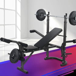 Adjustable 8-in-1 Weight Bench Press for Fitness Gym Equipment
