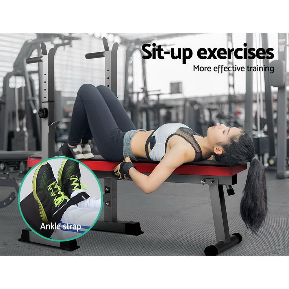 Weight Bench Squat Rack Bench Press Home Gym Equipment 200Kg