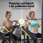 Weight Bench 14In1 Press Multi-Station Fitness Home Gym Equipment