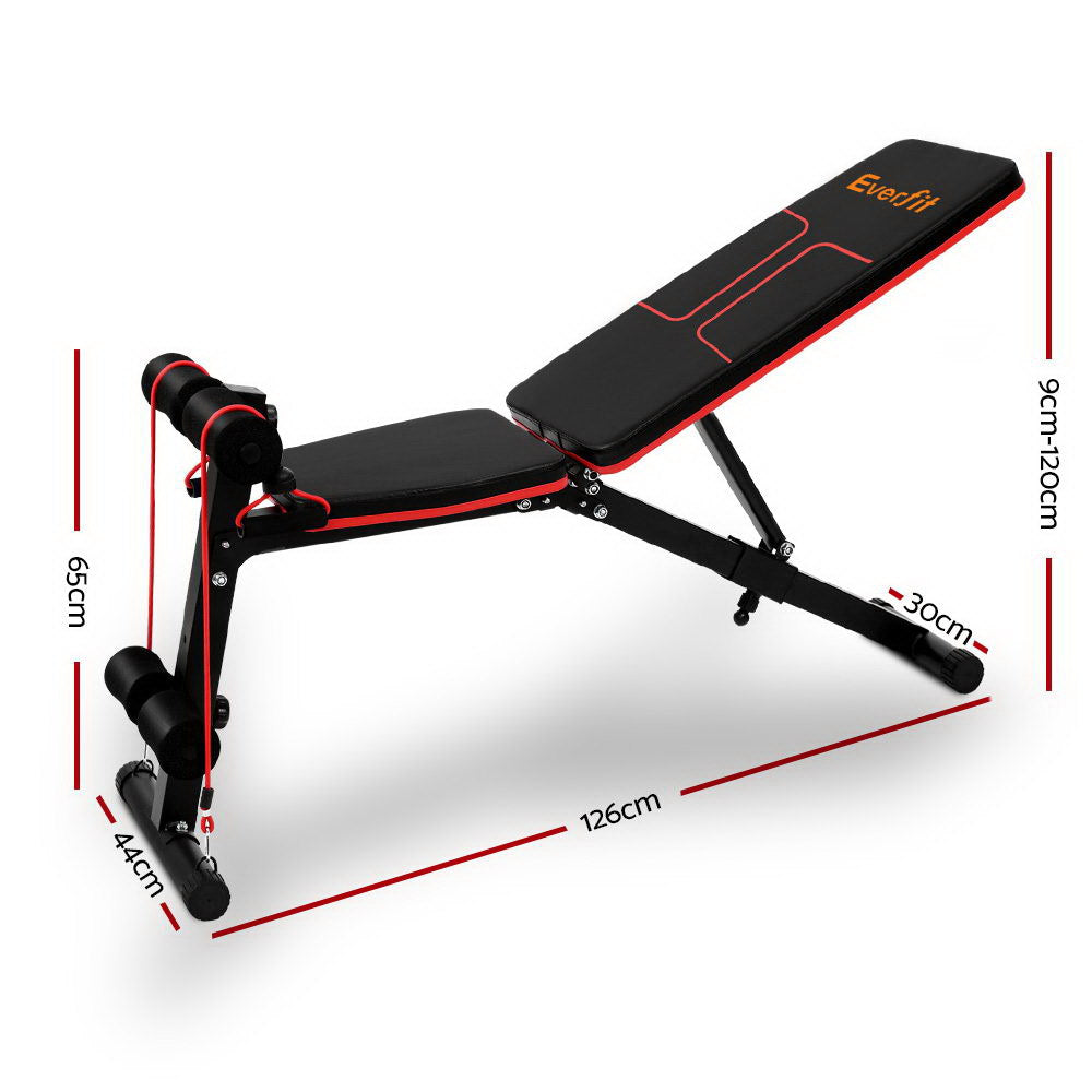 Weight Bench Adjustable Fid Bench Press Home Gym 150Kg Capacity
