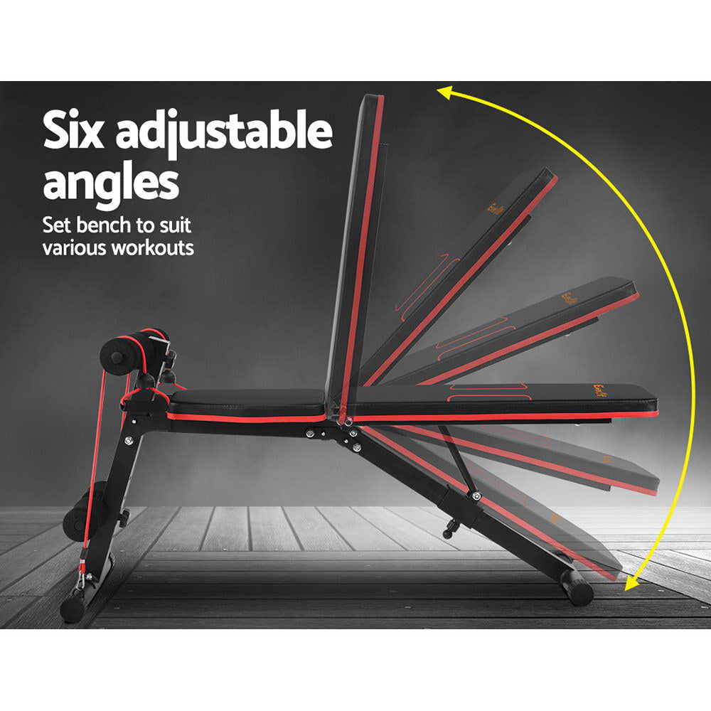 Weight Bench Adjustable Fid Bench Press Home Gym 150Kg Capacity