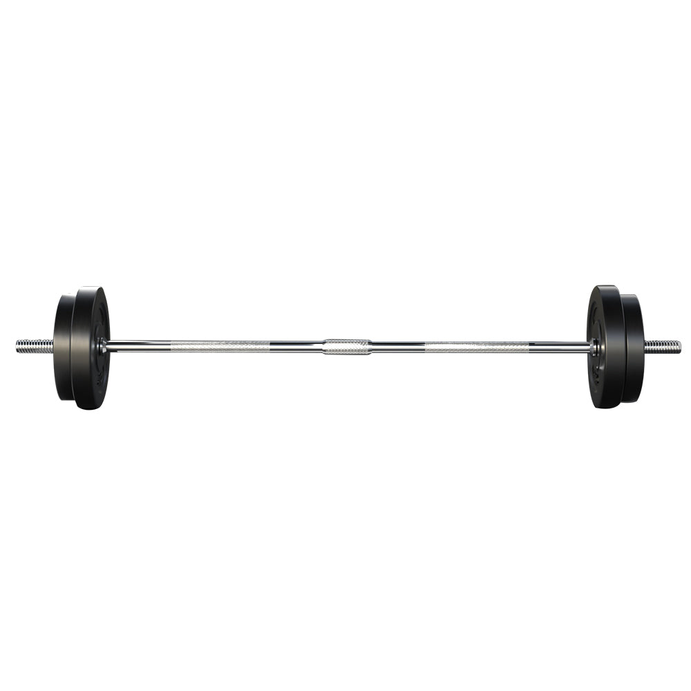 38Kg Barbell Set Weight Plates Bar Lifting Bench 168Cm