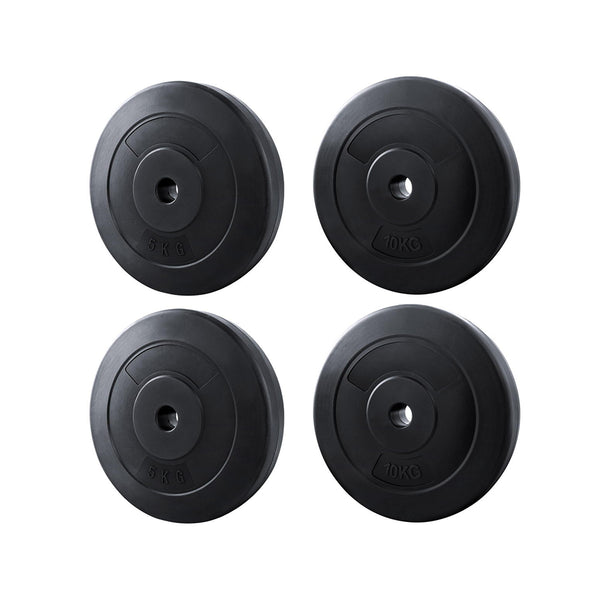  Barbell Weight Plates Standard Home Gym Press Fitness Exercise