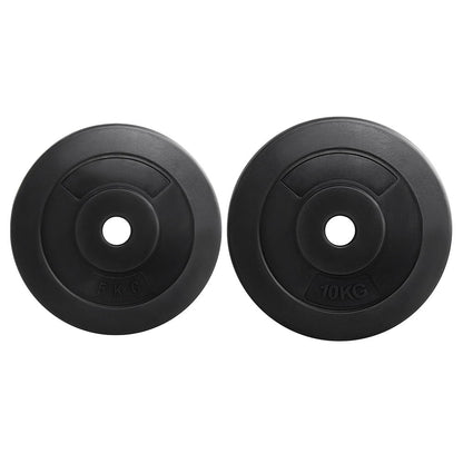 30Kg Barbell Weight Plates Standard Home Gym Press Fitness Exercise