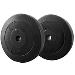 Weight Plates Standard 2X 10Kg Barbell Plate Weight Lifting