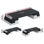 3 Level Aerobic Step Adjustable Stepper for Home Workouts