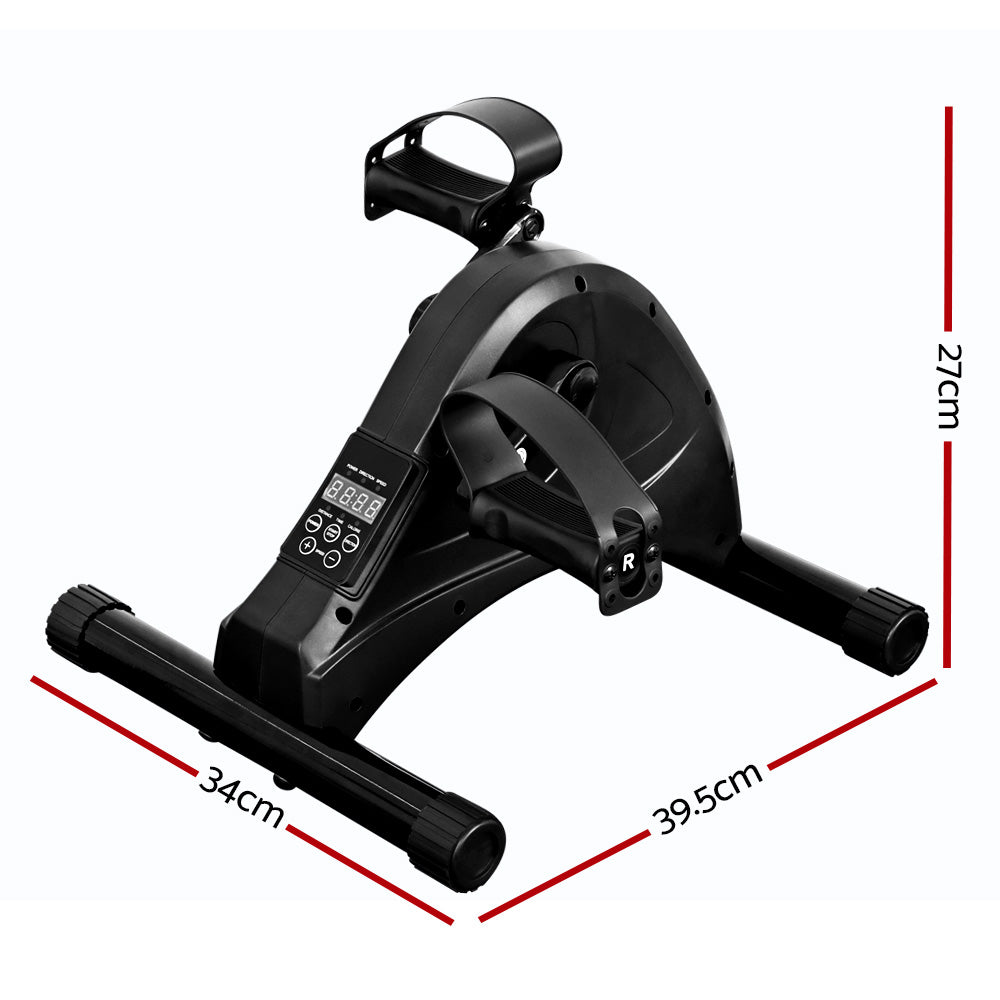 Pedal Exerciser Mini Exercise Bike Cross Trainer Under Desk Bike - 34×39.5×27cm
