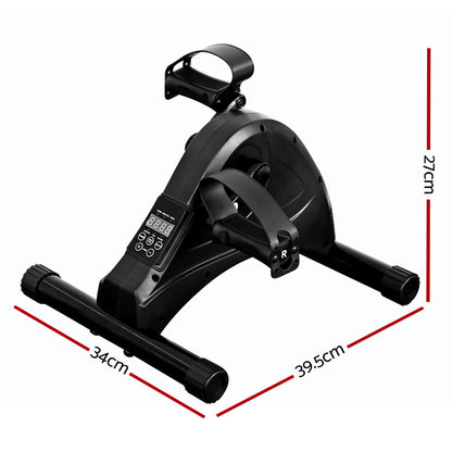 Pedal Exerciser Mini Exercise Bike Cross Trainer Under Desk Bike - 34×39.5×27cm