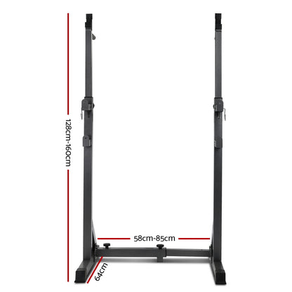 Weight Bench Adjustable Squat Rack Home Gym Equipment 300Kg