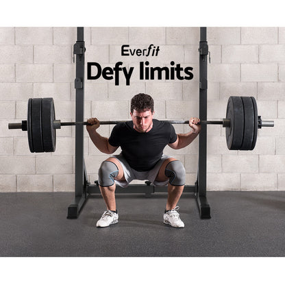 Weight Bench Adjustable Squat Rack Home Gym Equipment 300Kg