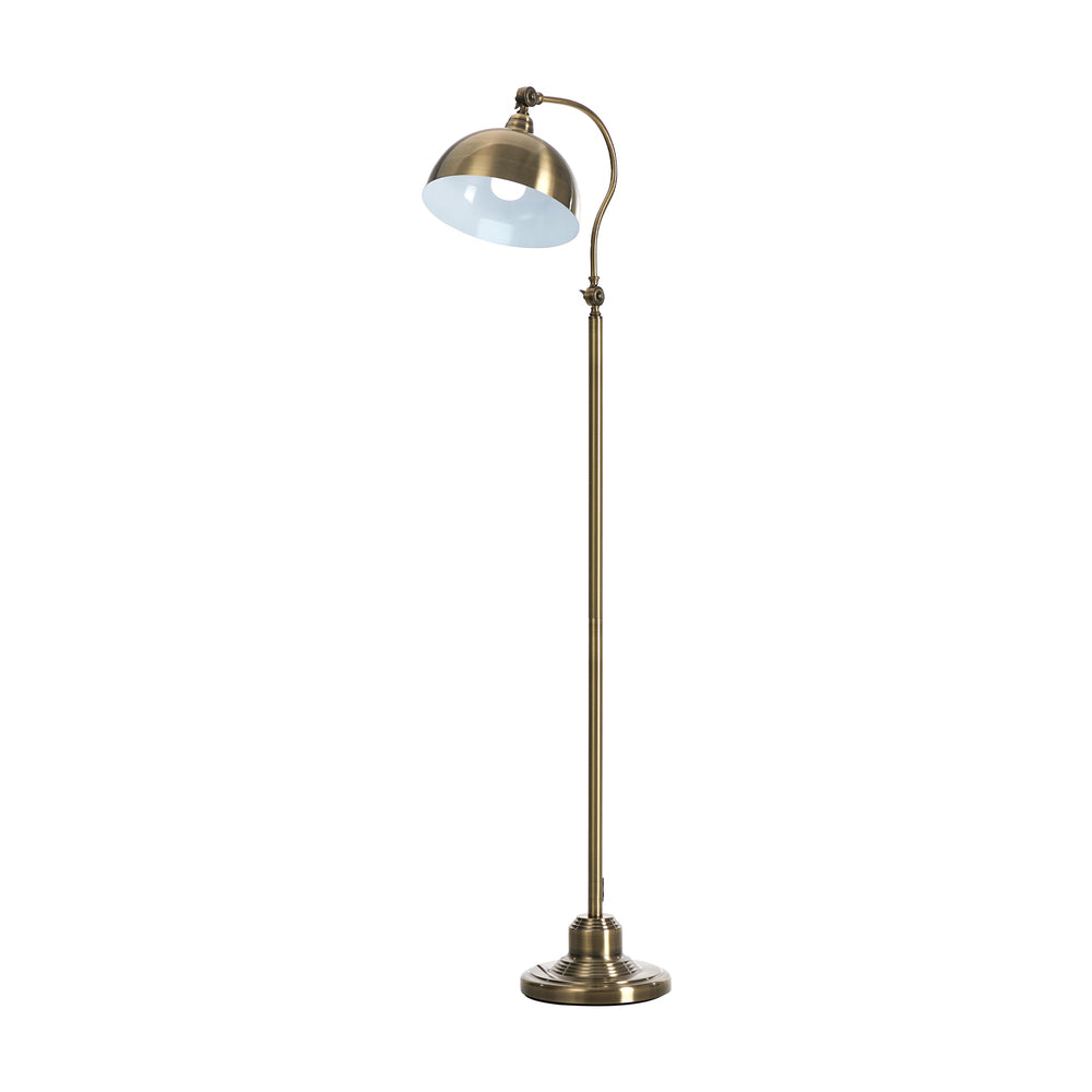 Floor Lamp Standing Light Metal Frame Bronze Finish Indoor Home Décor