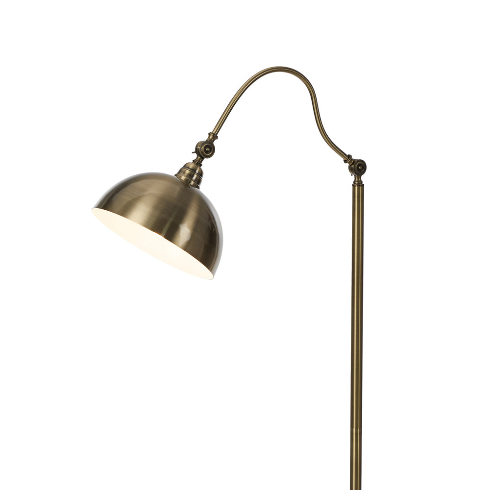 Floor Lamp Standing Light Metal Frame Bronze Finish Indoor Home Décor