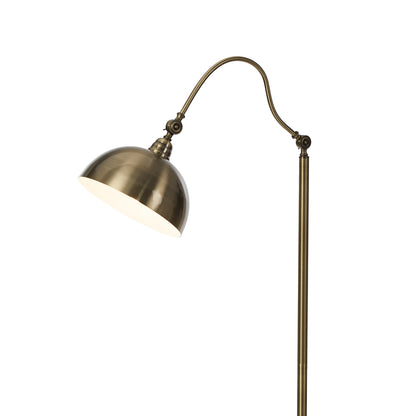 Floor Lamp Standing Light Metal Frame Bronze Finish Indoor Home Décor