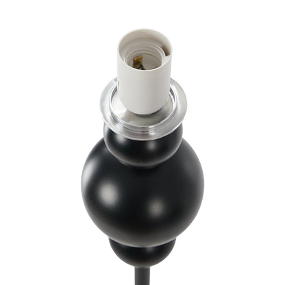 Floor Lamp Black Metal Shade 22x165cm