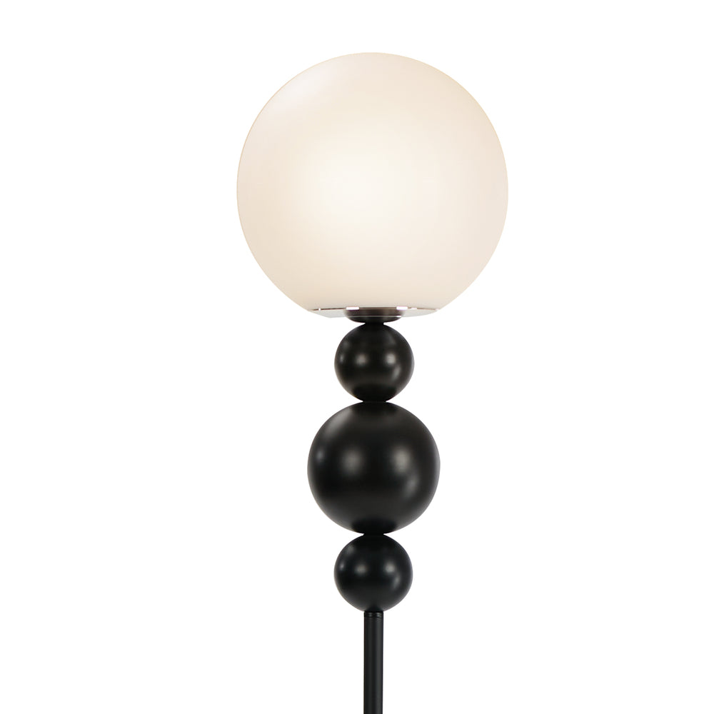 Floor Lamp Black Metal Shade 22x165cm