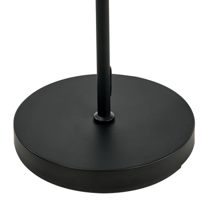 Floor Lamp Black Metal Shade 22x165cm