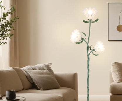 Floor Lamp Metal 3 Light 24x170cm
