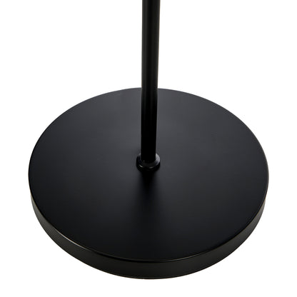 Retro Floor Lamp Standing Light Fabric Shade Metal Frame Home Décor