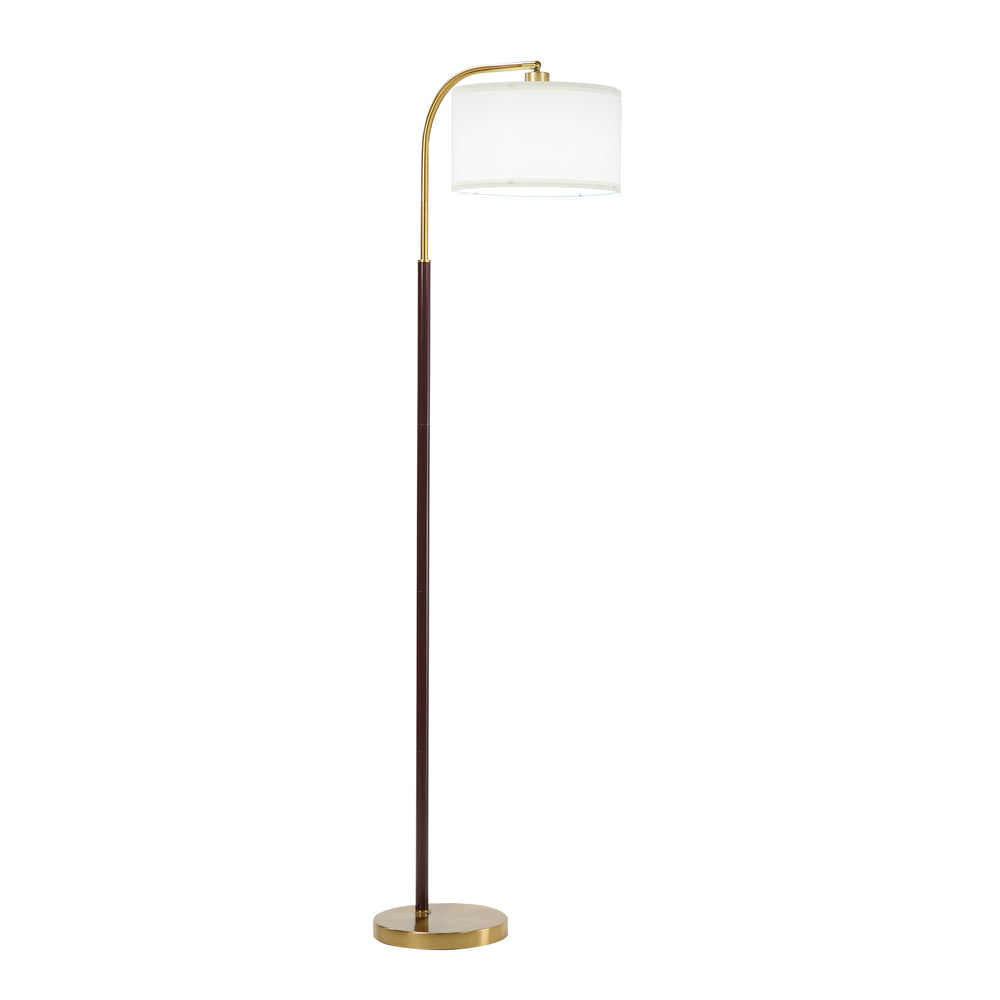 Floor Lamp Black Gold Finish