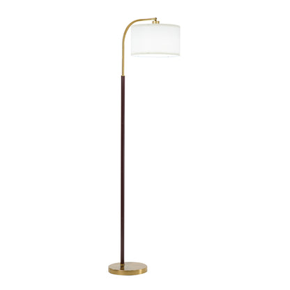 Floor Lamp Black Gold Finish