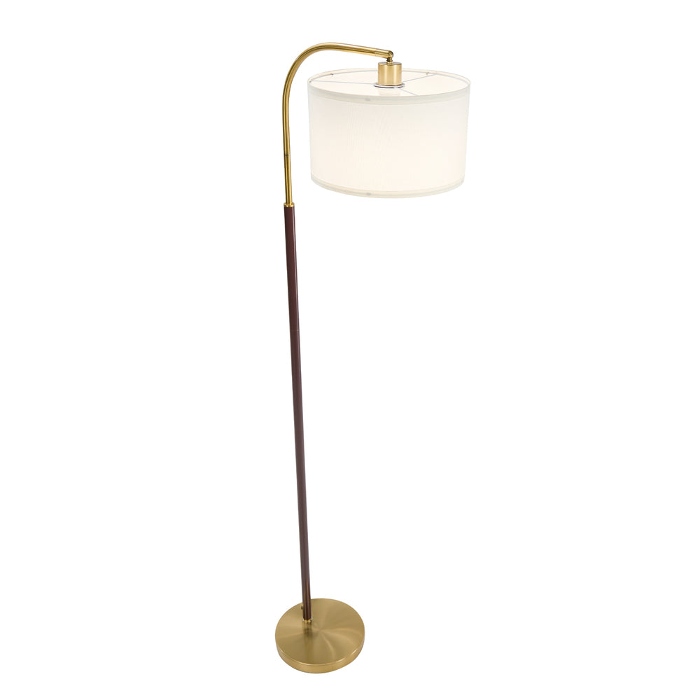 Floor Lamp Black Gold Finish