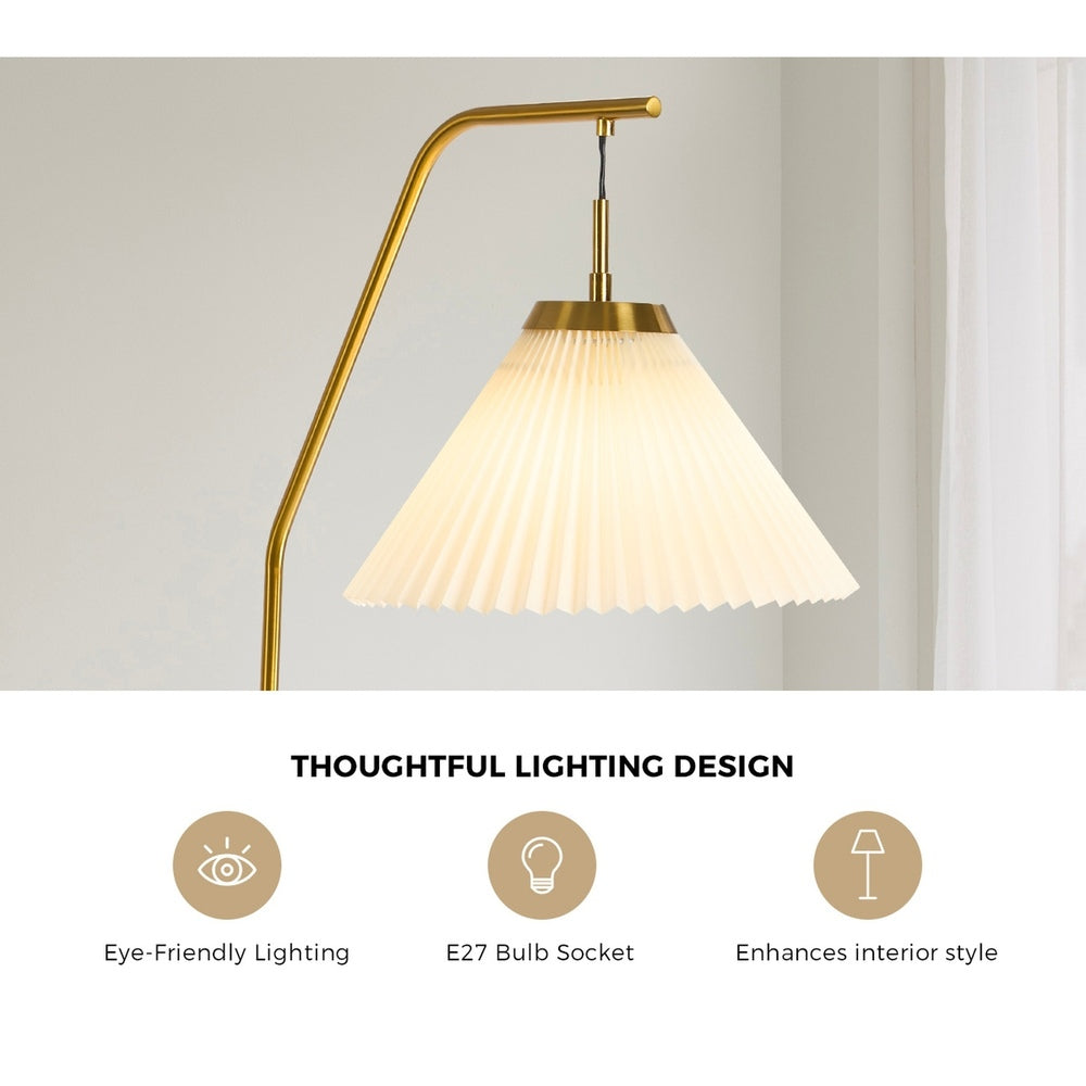 Arc Floor Lamp Black Gold