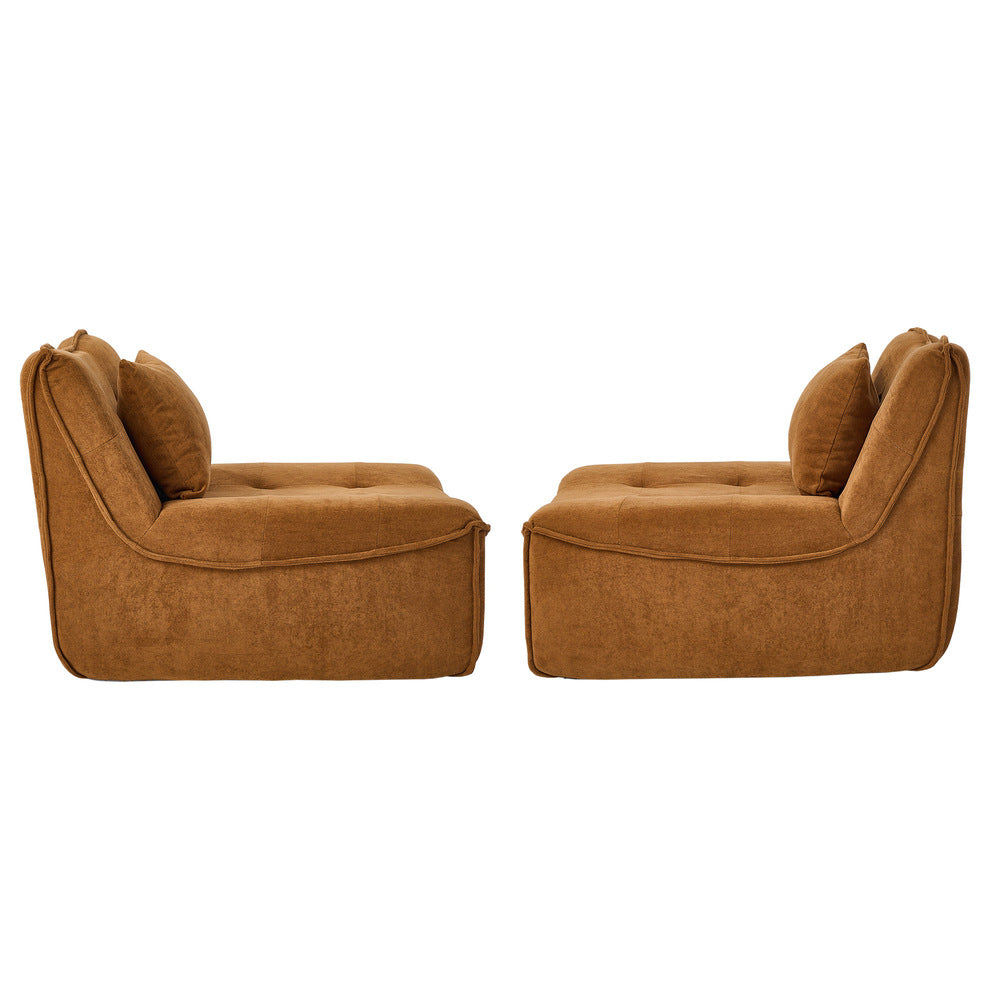 Brown sofa 84x84x70cm, view 8