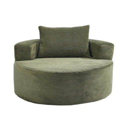 Green Floor Lounge Chair Sofa 126x126x61cm