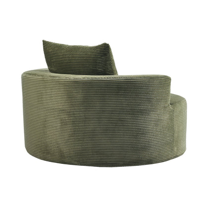 Green Floor Lounge Chair Sofa 126x126x61cm