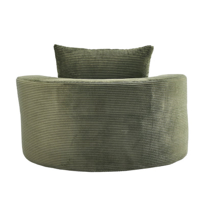 Green Floor Lounge Chair Sofa 126x126x61cm