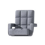 Floor Lounge Sofa Bed Swivel Grey