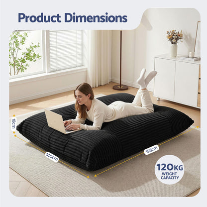 Convertible Bean Bag Floor Chair Sofa | HomeAndLiving - 2