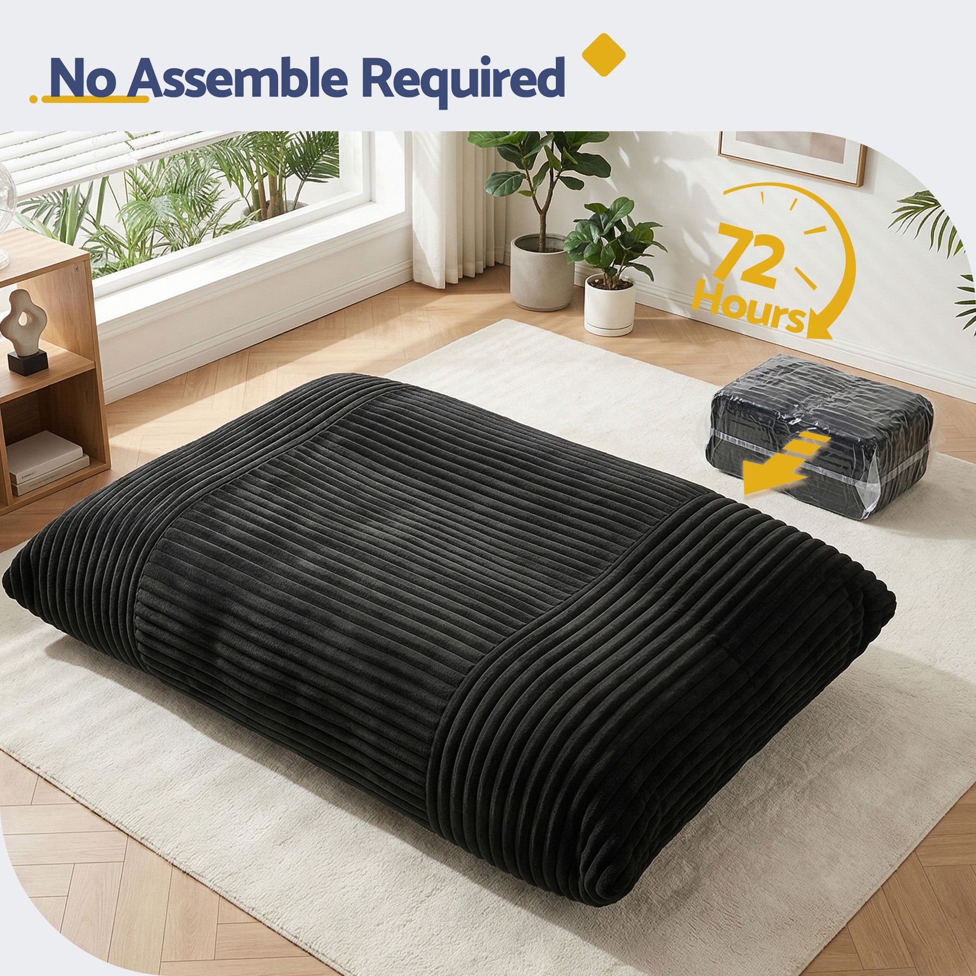 Convertible Bean Bag Floor Chair Sofa | HomeAndLiving - 6