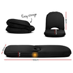 Floor Lounge Sofa Camping Chair Black