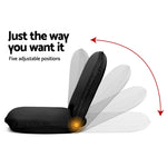 Floor Lounge Sofa Camping Chair Black