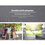 Floor Lounge Sofa Camping Chair Grey