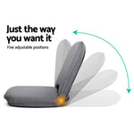 Floor Lounge Sofa Camping Chair Grey