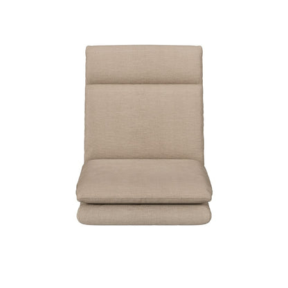Beige sofa 122x50x14cm, in room setting